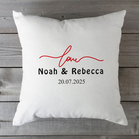 Personalisiertes Kissen mit Motiv - Simple Love