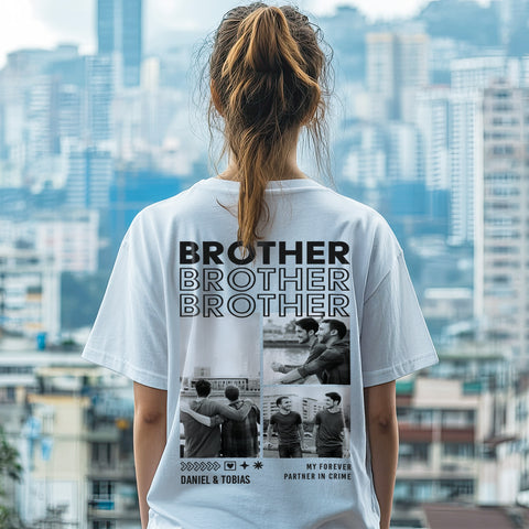 Personalisiertes T-Shirt Unisex - Brother