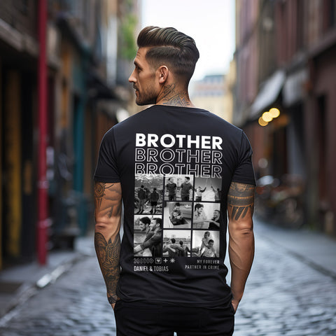 Personalisiertes T-Shirt Unisex - Brother