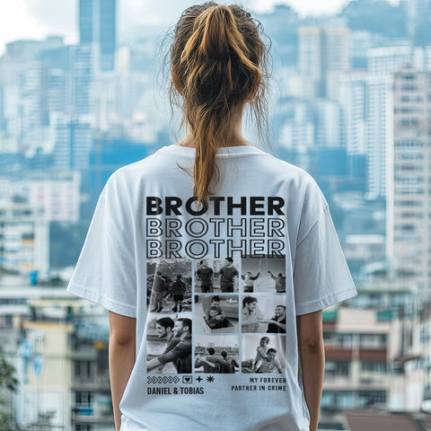 Personalisiertes T-Shirt Unisex - Brother