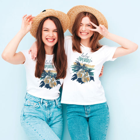 Bedrucktes T-Shirt für Damen - Holy Aperoli