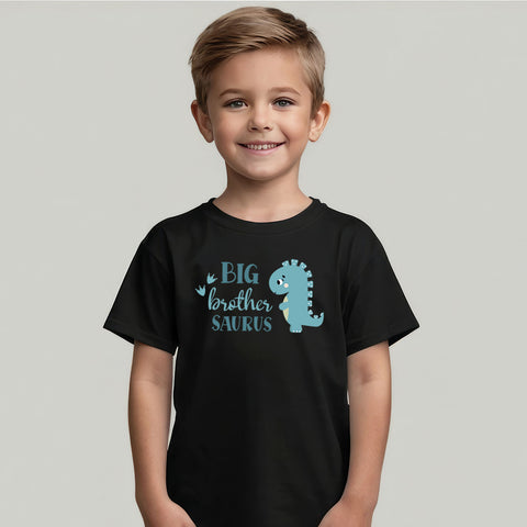 Bedrucktes T-Shirt für Kinder - Big Brother Saurus