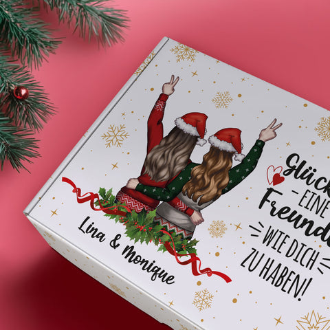 Personalisierte DIY Geschenkbox mit Konfiguration Beste Freundin