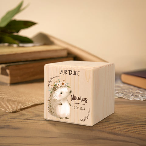 Spardose aus Holz - Tiere