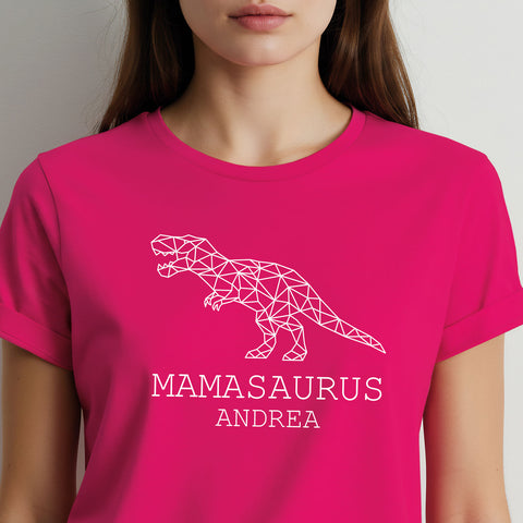 Personalisiertes T-Shirt für Damen - MAMASAURUS