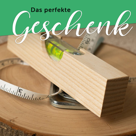 Bedruckte Wasserwaage für Papa - Papa Fistbump