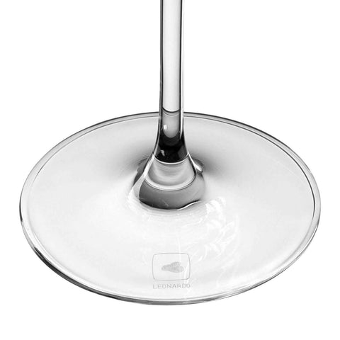 Leonardo Puccini Weingläser mit UV-Druck "Elegant" mit Name im Set