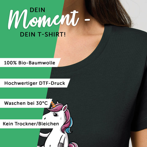Bedrucktes T-Shirt für Damen - Die Lage ist besaufniserregend