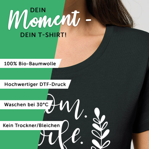 Bedrucktes T-Shirt für Damen - Mom. Wife. Boss.