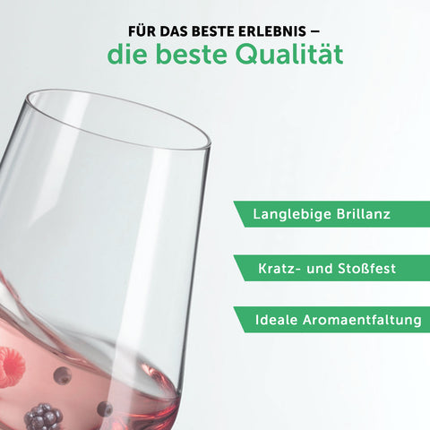 Leonardo Weinglas mit Gravur "Beste Mama der Welt"