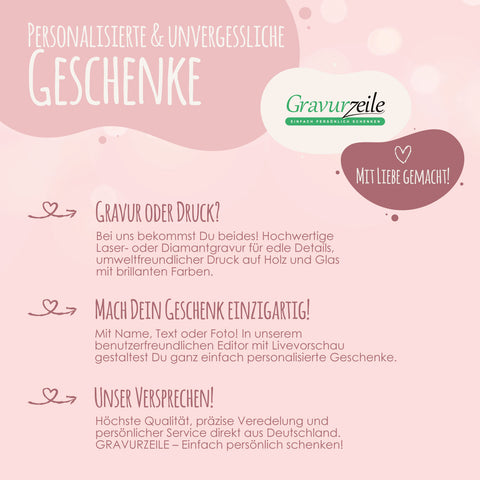 Personalisierter Kleiderbügel - Hochzeit Symbole