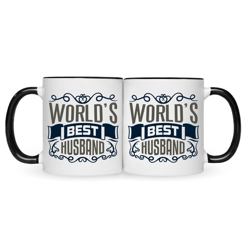 Bedruckte Tasse World's Best Husband