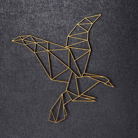 Origami Adler aus Holz -