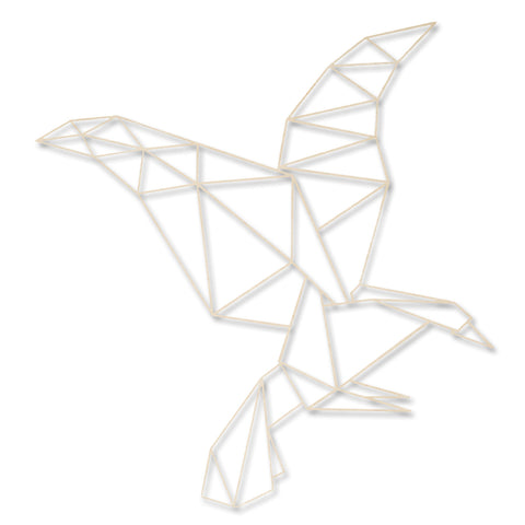 Origami Adler aus Holz -