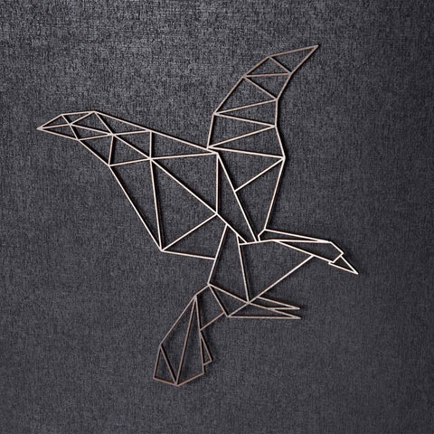 Origami Adler aus Holz -