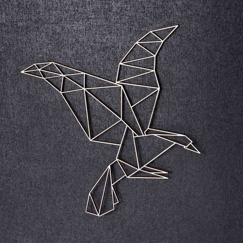Origami Adler aus Holz -