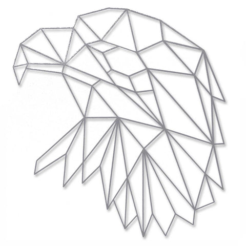 Origami Adlerkopf aus Holz -