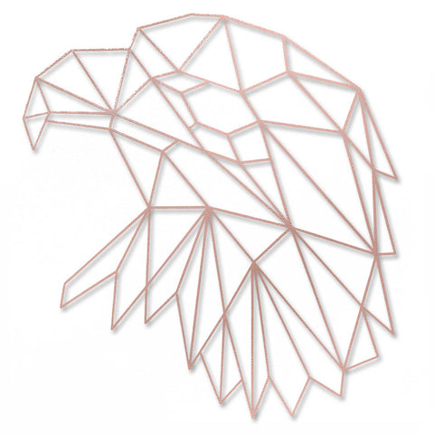 Origami Adlerkopf aus Holz -