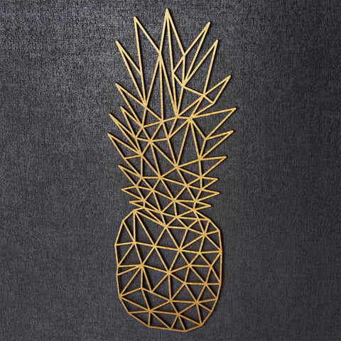 Origami Ananas aus Holz