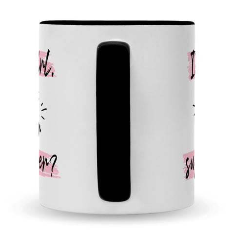 Bedruckte Tasse mit Spruch I'm a girl