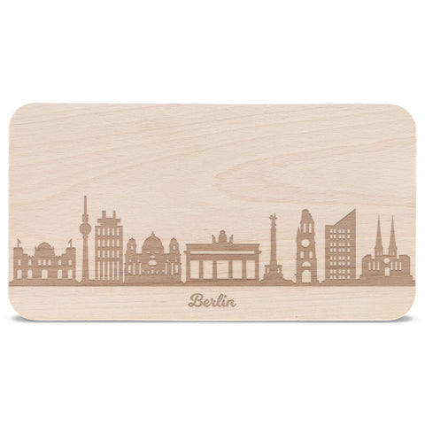 Frühstücksbrettchen Skyline Berlin