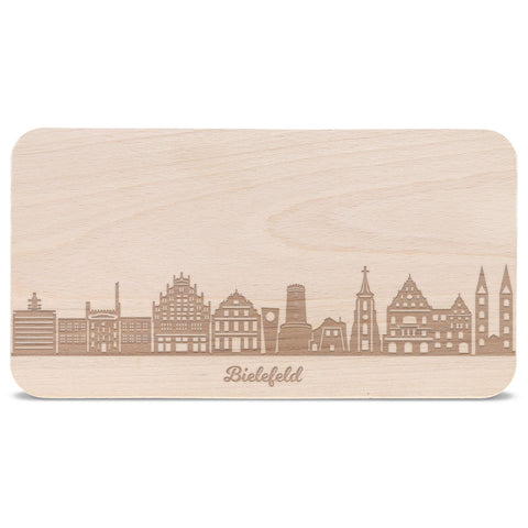Frühstücksbrettchen Skyline Bielefeld