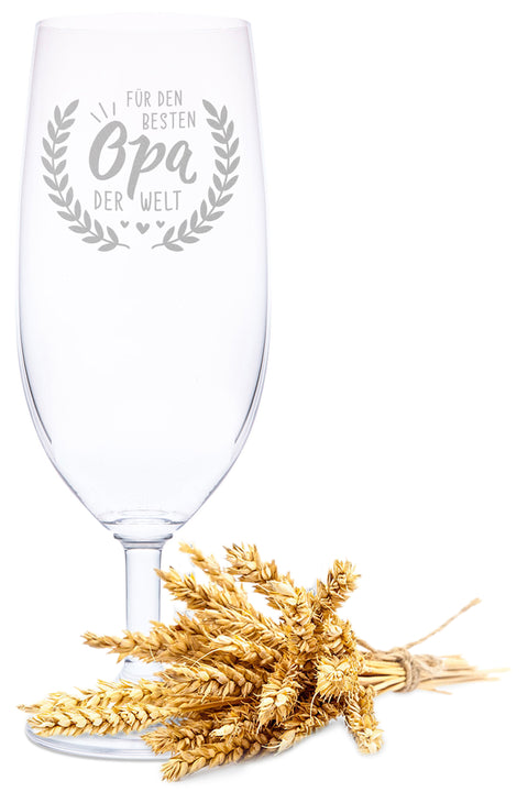 Leonardo Bierglas mit Gravur "Für den besten Opa der Welt"