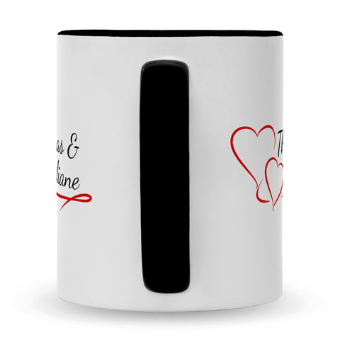 Bedruckte Tasse im Pärchen Design