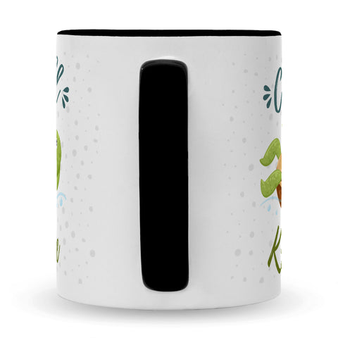 Bedruckte Tasse mit Spruch - Chillkröte