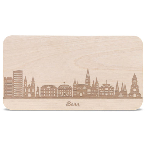 Frühstücksbrettchen Skyline Bonn