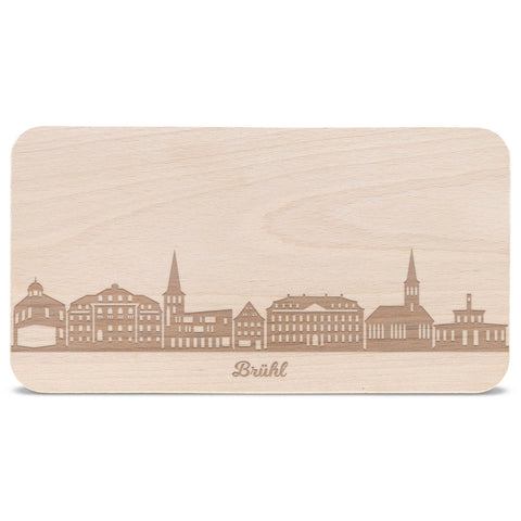 Frühstücksbrettchen Skyline Brühl