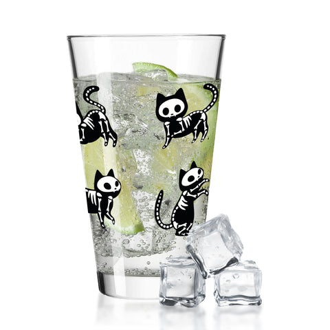 Leonardo Wasserglas mit UV-Druck "Gruselkatze" für Halloween