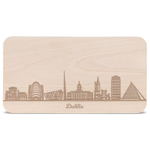 Frühstücksbrettchen Skyline Dublin