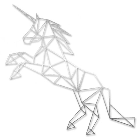 Origami Einhorn V2 aus Holz -