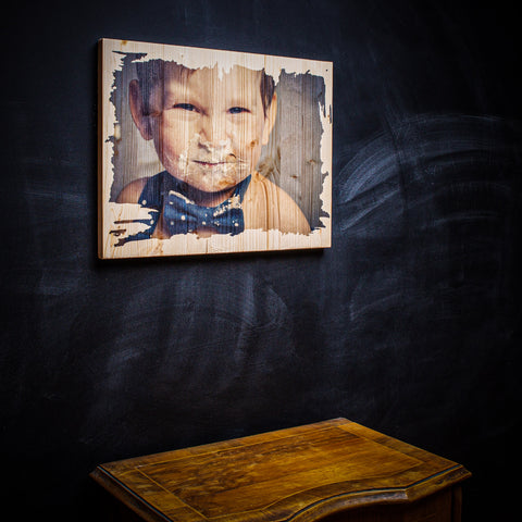 Foto auf Holz