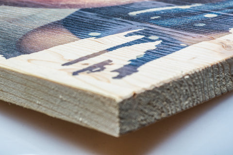 Foto auf Holz