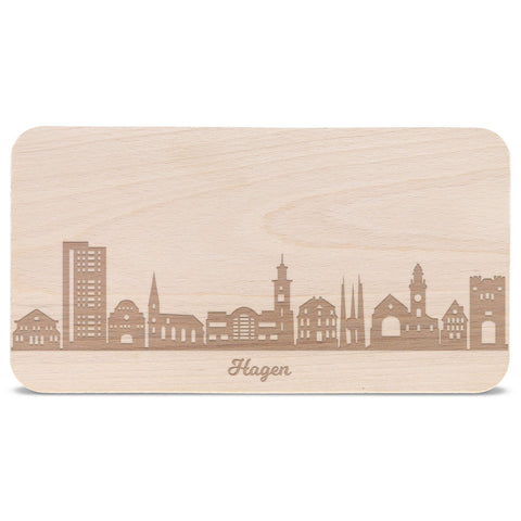Frühstücksbrettchen Skyline Hagen