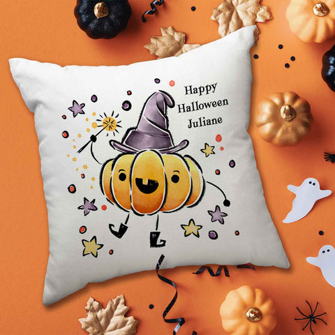 Bedrucktes Kissen "Happy Halloween" in versch. Designs