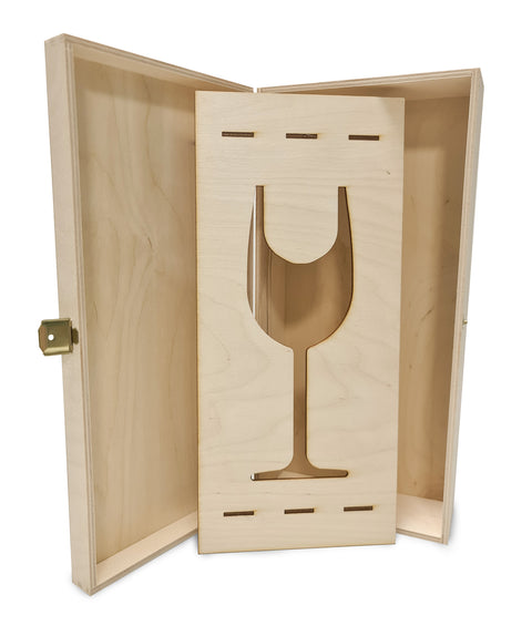 Holzeinlage zu unseren Holzkisten