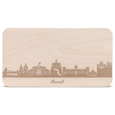 Frühstücksbrettchen Skyline Kassel