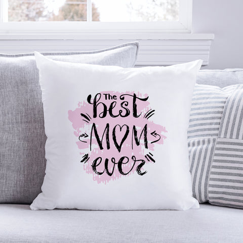 Bedrucktes Kissen mit Spruch the best Mom ever