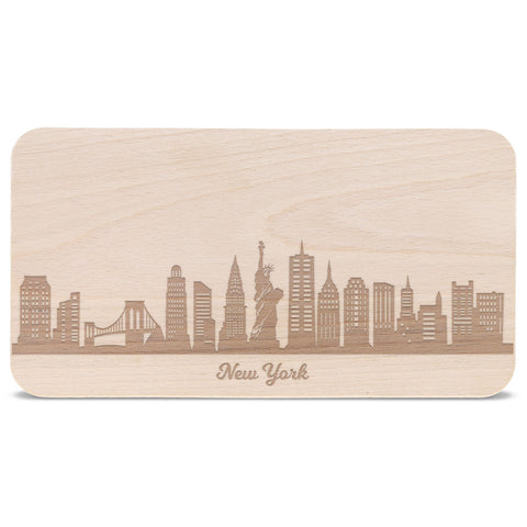 Frühstücksbrettchen Skyline New York