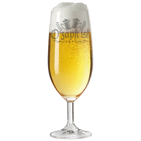 Leonardo Bierglas mit Gravur "O'zapft is!"