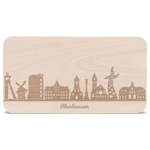 Frühstücksbrettchen Skyline Oberhausen