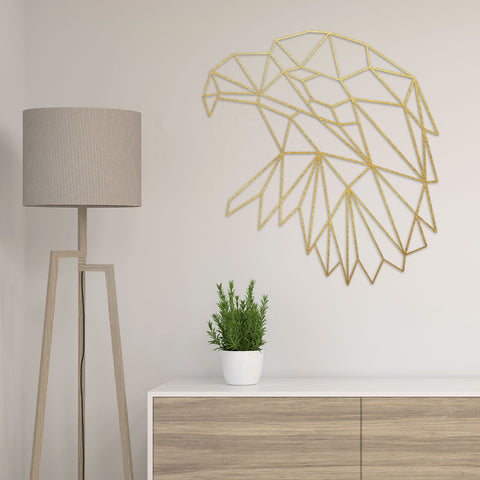 Origami Adlerkopf aus Holz -