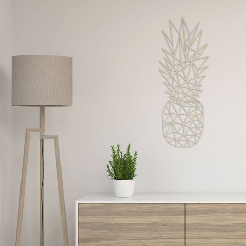 Origami Ananas aus Holz