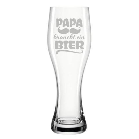Leonardo Weizenglas "Papa braucht ein Bier"