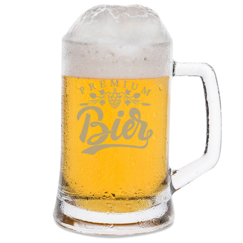 Montana Bierkrug mit Gravur "Premium Bier"