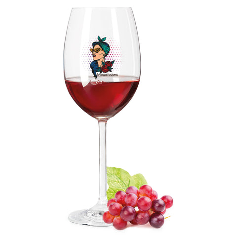 Leonardo Weinglas "Rockabilly Girl" mit UV-Druck