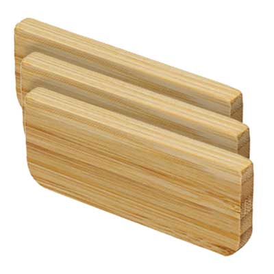 Trennwand aus Bambusholz